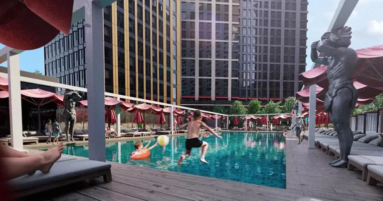 Бассейны, пруды, скалодромы: какие фишки используют московские девелоперы при строительстве ЖК бизнес-класса