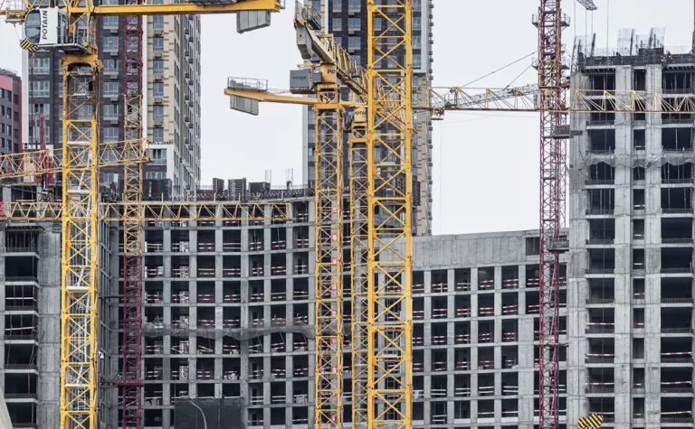 Объемы жилищных проектов этого года значительно превышают показатели прошлого года