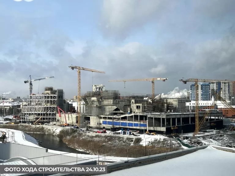 В Кемерово на достройку Музейно-театрального комплекса Сибирского кластера искусств приедут 2000 строителей из Узбекистана и 1000 из Турции