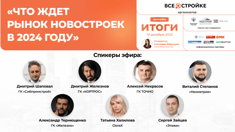  2024-й с оптимизмом: девелоперы не ждут краха на рынке жилья 