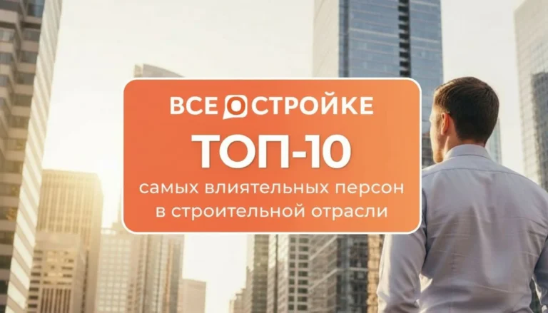 ТОП-10 самых влиятельных персон в строительной отрасли