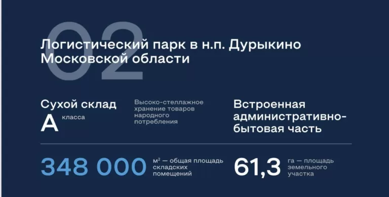 Время строить новые склады