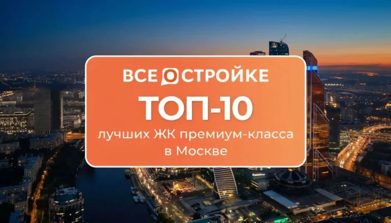 ТОП-10 лучших ЖК премиум-класса в Москве