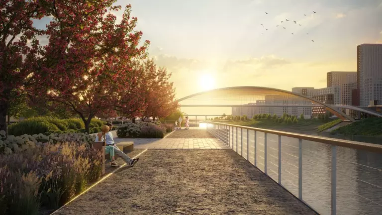 Новый символ Тюмени. «Страна» и «Брусника» спроектируют полукилометровый пешеходный мост