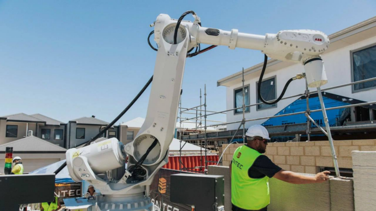 В Австралии напечатали первый в стране двухэтажный дом на 3D-принтере