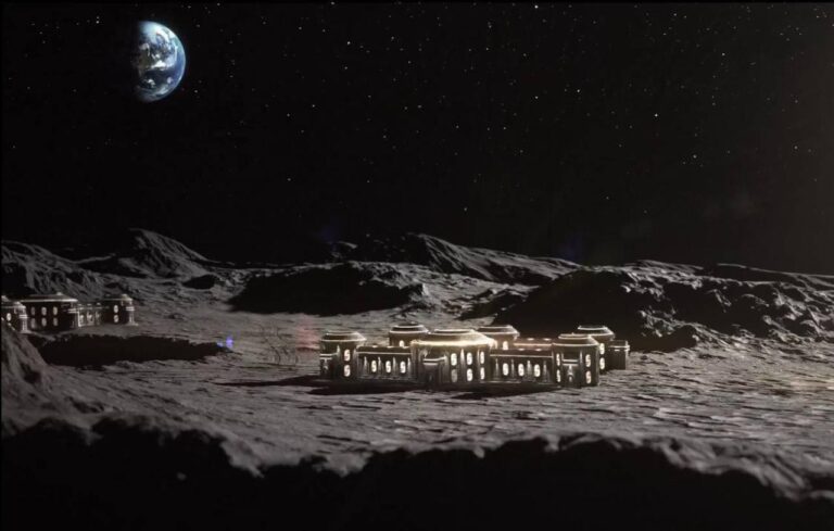 Американская компания Galactic Resource Utilization Space представила проект отеля на Луне