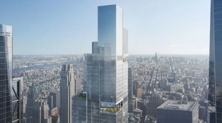 Появились рендеры комплекса небоскребов нового Всемирного торгового центра