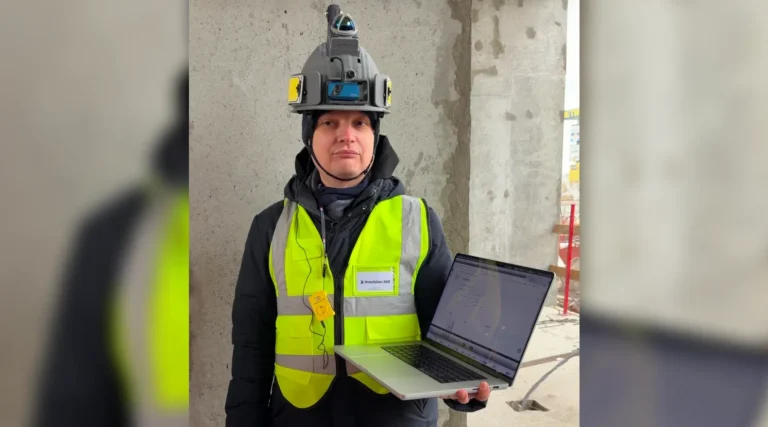 На стройплощадке «Галс-Девелопмент» использует каску с LiDar от Provision 360