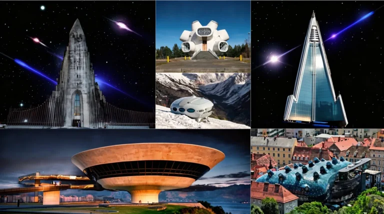 К Дню космонавтики: ТОП-10 космических зданий мира — архитектура будущего, которая выглядит как НЛО, ракеты и инопланетные станции