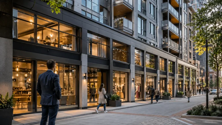 Коммерческая недвижимость на первом этаже: плюсы и минусы