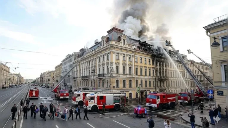 Пожар над элитной квартирой матери Павла Дурова на Невском проспекте за 32 млн рублей: как загорелся исторический дом Петербурга