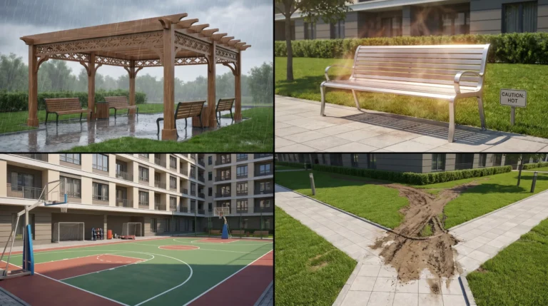 Красиво на рендере, бесполезно в жизни: 5 ошибок благоустройства, из-за которых дворами невозможно пользоваться