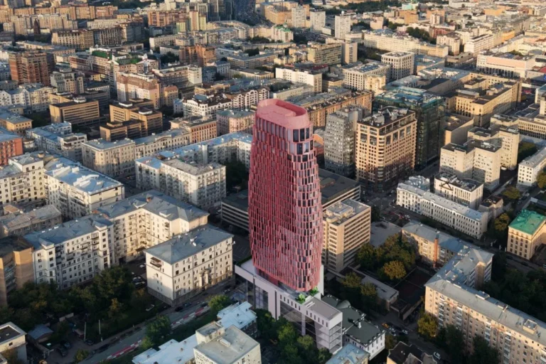 Молодой московский застройщик «Первый девелопер» показал рендеры ЖК на Васильевской улице