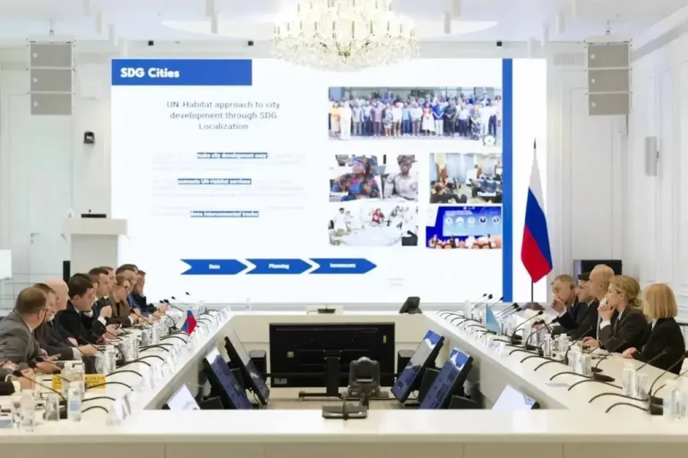 Минстрой России провел рабочую встречу с представителями ООН-Хабитат
