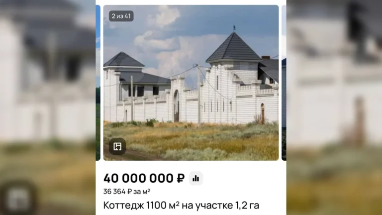 Замок, предназначенный для выживания в случае зомби-апокалипсиса, выставлен на продажу под Волгоградом за 40 млн рублей