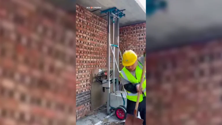 Одна компактная штукатурная робомашина за день способна оштукатурить до 600 кв. м стены, а по эффективности в 10 раз превосходит ручной труд