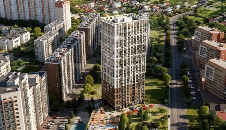 В центре Уфы два застройщика судятся из-за близкого расстояния между своими ЖК