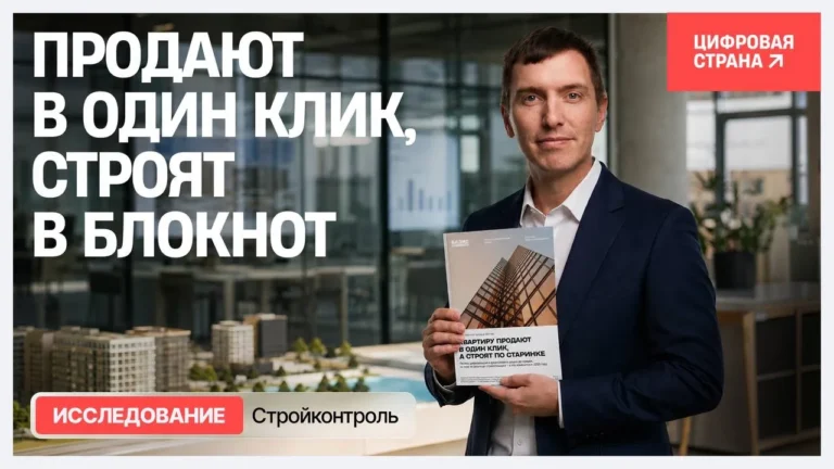 Цифровой контроль возвращает до трети из 67,5 млн рублей, которые теряет один дом на «бумажной» стройке