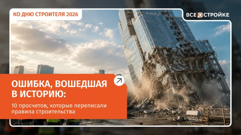 Ошибка, вошедшая в историю: 10 просчетов, которые переписали правила строительства