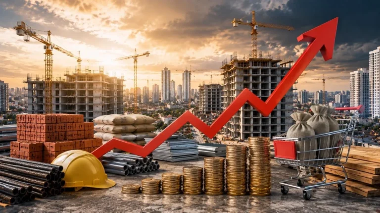 Стройка дорожает быстрее квартир? Что происходит с себестоимостью строительства в 2026 году и какие расходы выросли сильнее всего