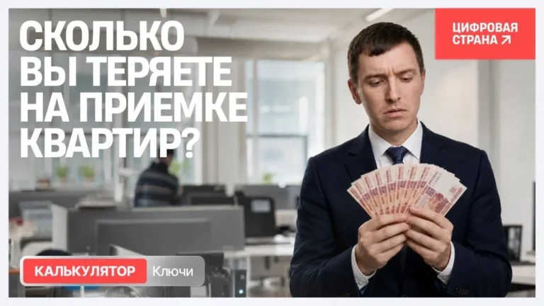 Сколько вы теряете на приёмке квартир? Обычно — на целый этаж. И почти незаметно