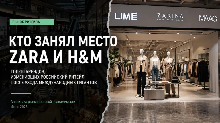 Кто занял место Zara и H&M: ТОП-10 брендов-победителей передела российского ритейла
