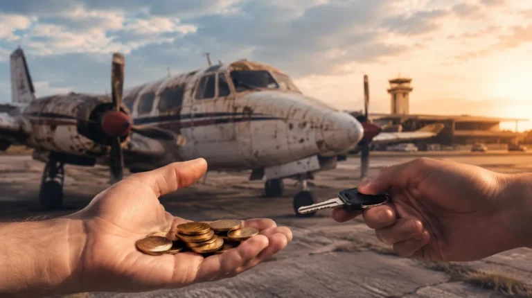 В Испании раздают не только бесплатное жилье: в аэропорту Севильи продают самолет за 10 евро — почему бесхозные лайнеры уходят с молотка