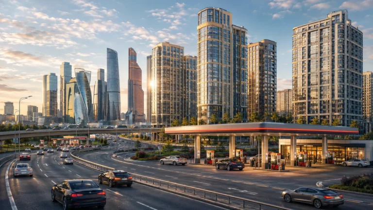 ТОП-10 ЖК Москвы, рядом с которыми больше всего заправок