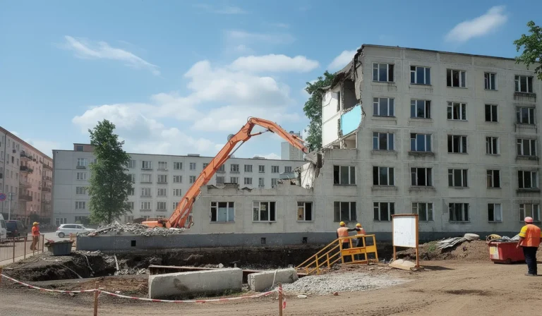 В Алматы с начала года снесли 41 незаконный объект