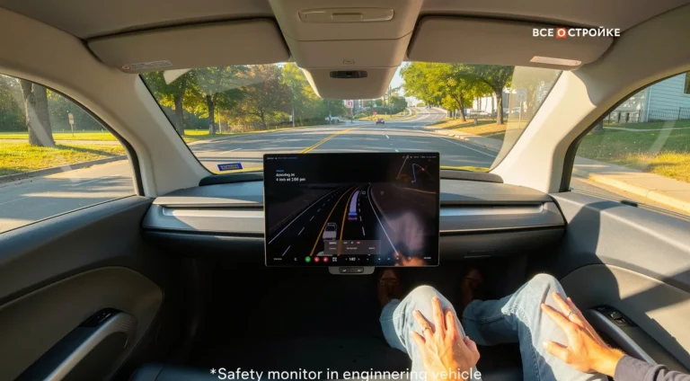 Новые беспилотные Tesla Cybercab без руля и педалей тестируют на городских дорогах