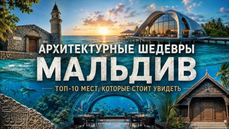Архитектурные шедевры Мальдив: ТОП-10 мест, которые удивят даже тех путешественников, кто видел все виллы на воде