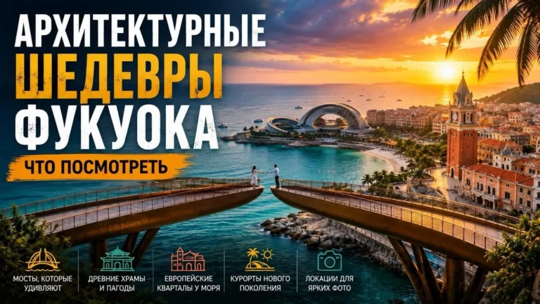 Архитектурные шедевры Фукуока — что посмотреть: ТОП-10 самых необычных зданий и мест острова