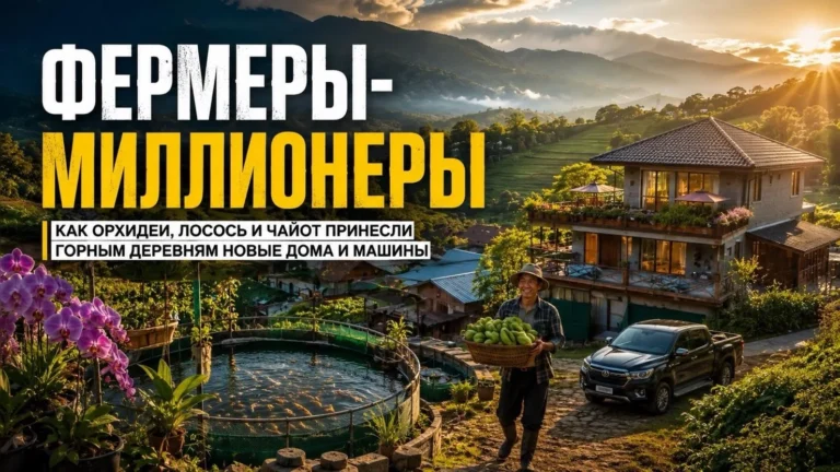 Фермеры-миллионеры в горах Вьетнама: как орхидеи, лосось и осетр превратили бедную деревню в край новых домов и автомобилей