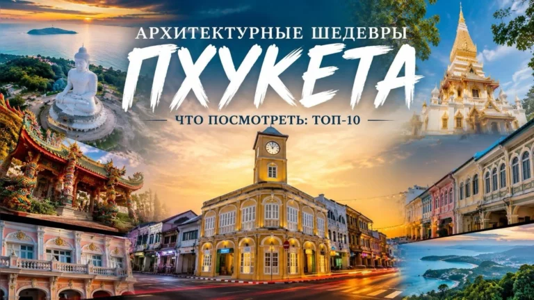 Архитектурные шедевры Пхукета — что посмотреть: ТОП-10 мест от колониальных особняков до гигантского Будды