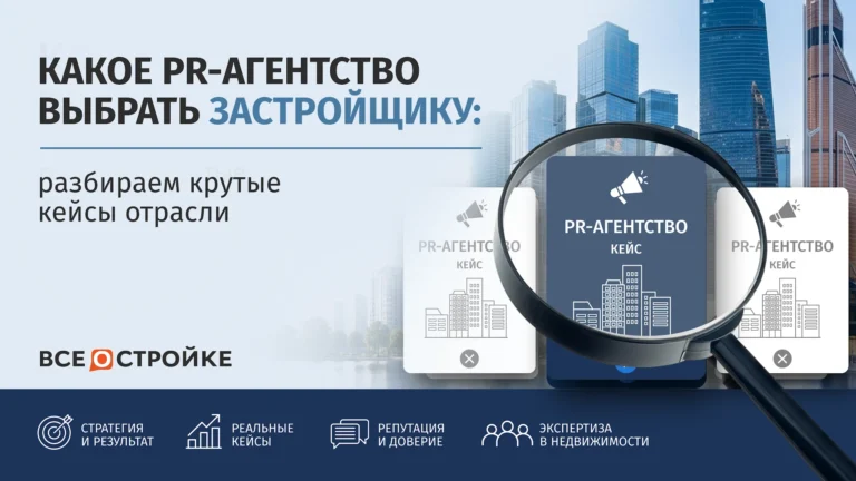 Какое PR-агентство выбрать застройщику: разбираем крутые кейсы отрасли