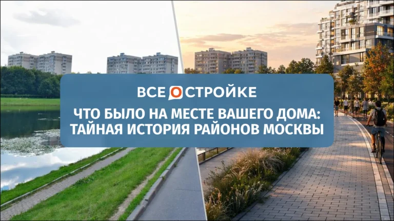 Что было на месте вашего дома: тайная история районов Москвы