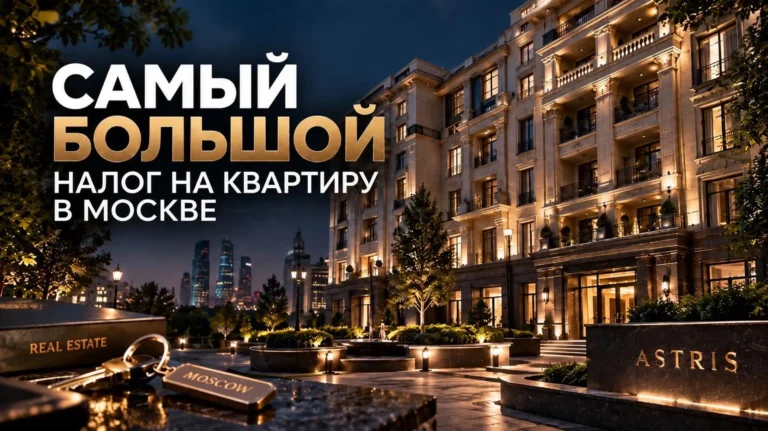 Самый высокий налог на квартиру в Москве: где владельцы элитной недвижимости платят миллионы рублей в год