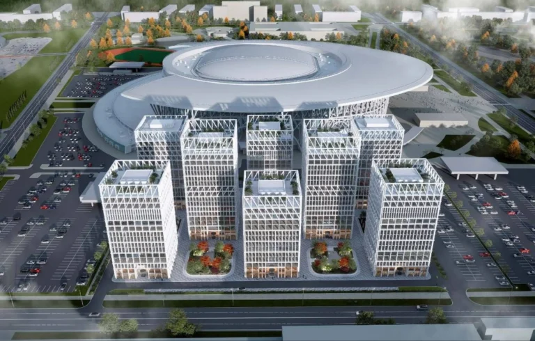 Участок под мини-«Сити» рядом со «СКА Ареной» в Петербурге выставили на продажу за 3,5 млрд рублей