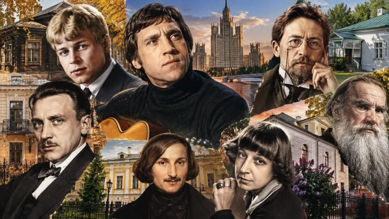 Московские дома, где жили советские знаменитости (и не только): Высоцкий, Есенин, Булгаков, Гоголь, Чехов, Толстой и Цветаева