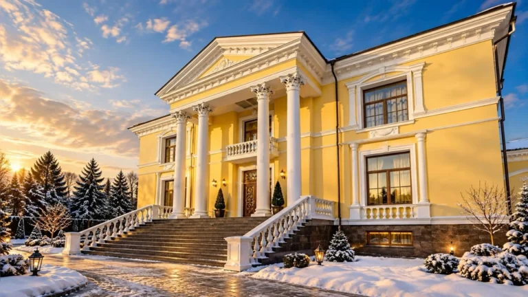 В поселке писателей Переделкино самый дорогой особняк в стиле барокко продают за 1,35 миллиарда рублей
