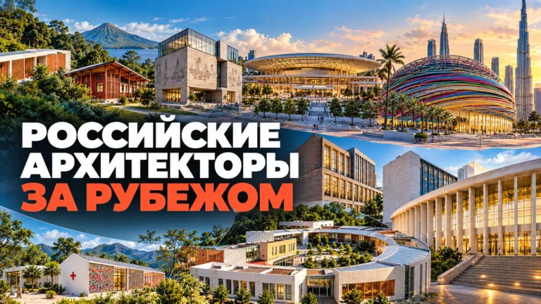Российские архитекторы за рубежом: ТОП-10 проектов — от построенных зданий до новых комплексов