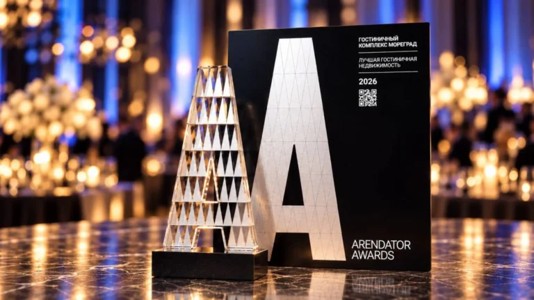 Ещё одна награда в копилку ССК: проект из Анапы «Мореград» победил на Arendator Awards в номинации «Лучший гостиничный комплекс»
