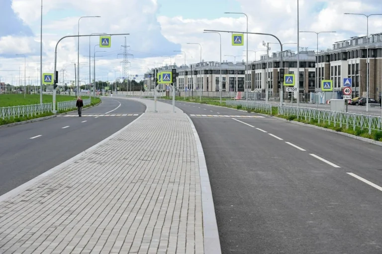 В Санкт-Петербурге открыли новый участок пр. Ветеранов, построенный на средства Setl Group