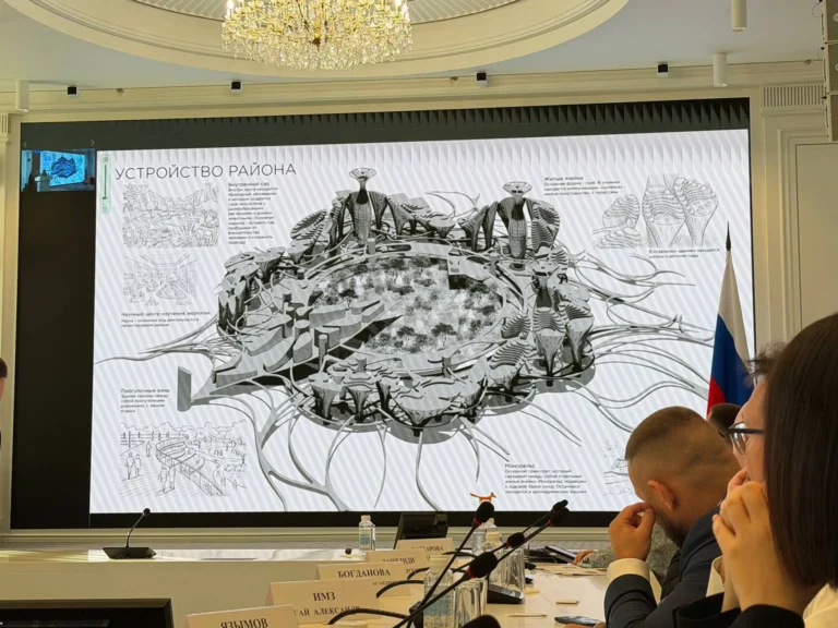 Наш фаворит: студенты МАРХИ придумали футуристический район «Лисичка» для Донецка