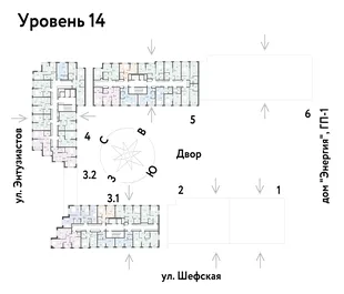 Квартира Студия, 23.44 м² ЖК «Страна.Энтузиастов» Фото 1 Квартира Студия, 23.44 м² ЖК «Страна.Энтузиастов» Фото 1