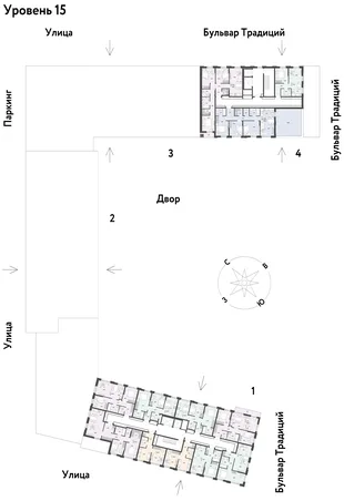 Квартира 2-комн. квартира, 36.51 м² ЖК «Микрорайон Домашний» Фото 1 Квартира 2-комн. квартира, 36.51 м² ЖК «Микрорайон Домашний» Фото 1