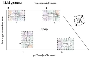 Квартира 3-комн. квартира, 86.18 м² ЖК «Микрорайон Звездный» Фото 2 Квартира 3-комн. квартира, 86.18 м² ЖК «Микрорайон Звездный» Фото 2