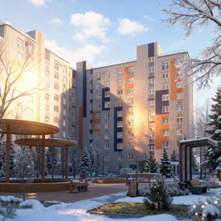 Квартира 1-комн. квартира, 36.19 м² ЖК «Южный бульвар 2» Фото 44 Квартира 1-комн. квартира, 36.19 м² ЖК «Южный бульвар 2» Фото 44