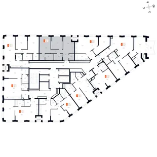 Квартира 2-комн. квартира, 59.7 м² ЖК «Фордевинд» Фото 2 Квартира 2-комн. квартира, 59.7 м² ЖК «Фордевинд» Фото 2