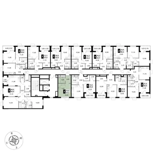 Квартира Студия, 23.2 м² ЖК «1-й Химкинский» Фото 2 Квартира Студия, 23.2 м² ЖК «1-й Химкинский» Фото 2